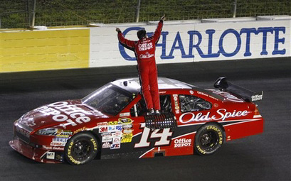 2009 Tony Stewart #14 Office Depot - Sprint All-Star Win / Raced Diecast
