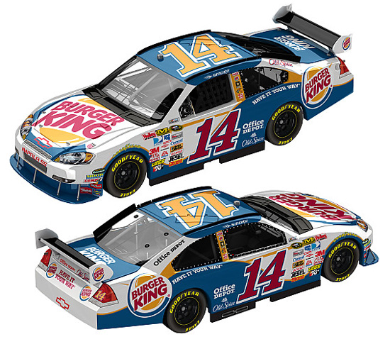 Tony Stewart #14 Burger King