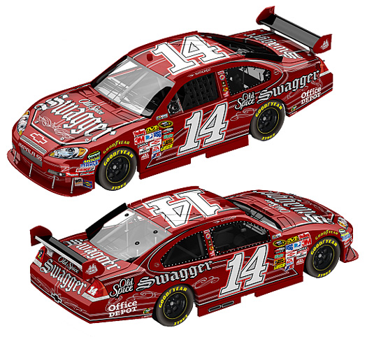 2009 Tony Stewart #14 Old Spice Swagger Diecast
