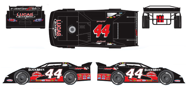 2009 Earl Pearson Jr #44 Lucas - Dirt Late Model Diecast