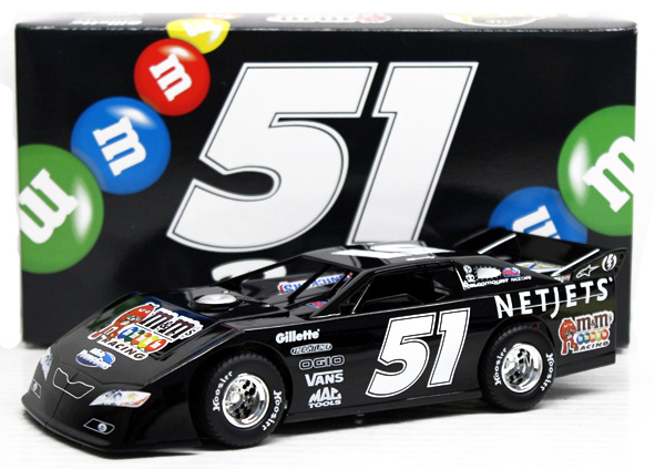 2009 Kyle Busch #51 M&M's / NetJets / Prelude - Dirt Late Model Diecast