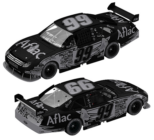 2009 Carl Edwards #99 Aflac - Black Label Series Diecast