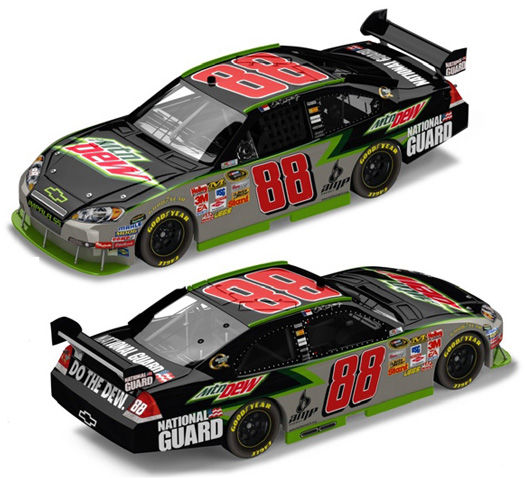 2009 Dale Earnhardt Jr #88 Mtn Dew Diecast