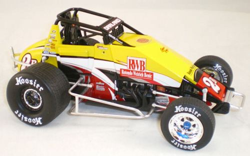 2009 Dave Darland #2 RWB - Wingless Sprint Car 1/18 Diecast