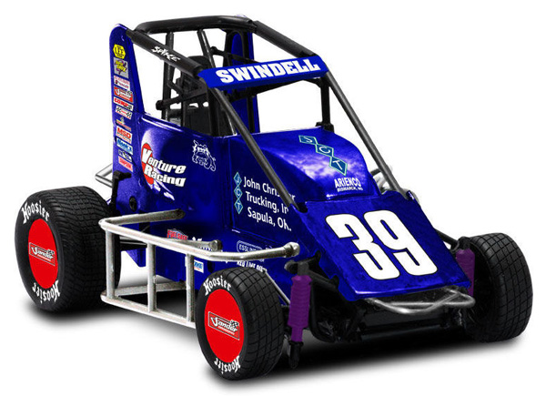 2009 Kevin Swindell #39 Swindell Motorsports - Midget 1/18 Diecast