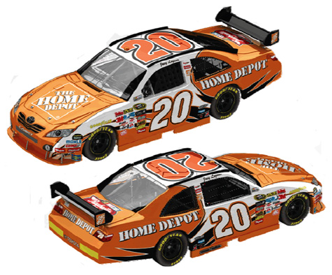 2009 Joey Logano #20 Home Depot - Rookie of the Year Diecast