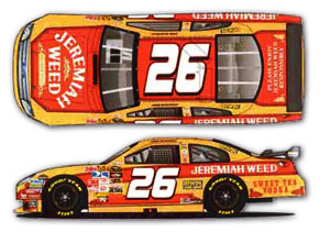 2009 Jamie McMurray #26 Jeremiah Weed Diecast