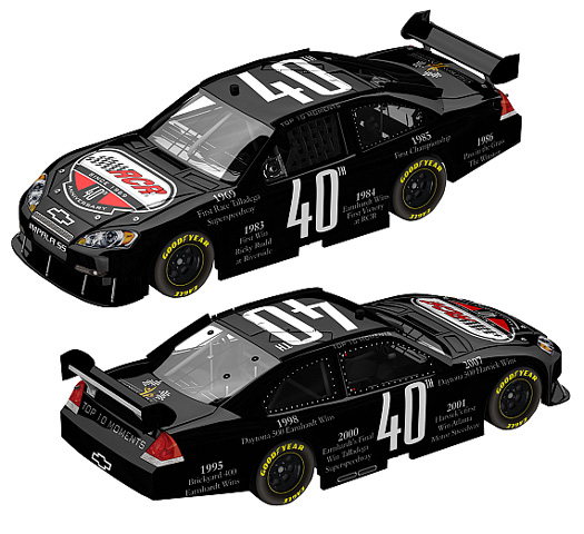 2009 Richard Childress Racing RCR 40th Anniversary Diecast
