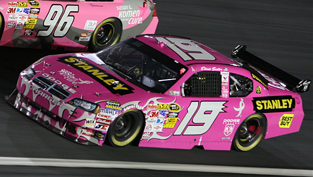 2009 Elliott Sadler #19 Stanley Tools / Susan G. Komen Diecast