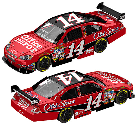 2009 Tony Stewart #14 Office Depot 1/64 Diecast