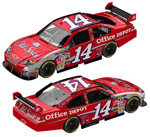 2009 Tony Stewart #14 Old Spice 1/64 Diecast
