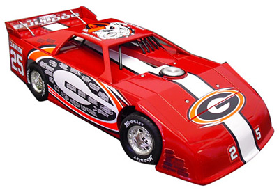 2010 Shane Clanton #25 Georgia Bulldog / World 100 - Dirt Late Model 1/64 Diecast