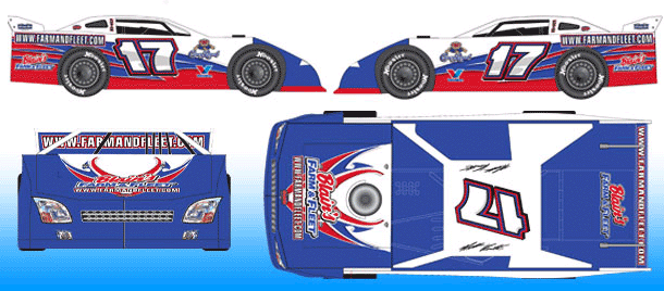 2010 Matt Kenseth #17 Prelude to the Dream - Dirt Late Model 1/64 Diecast
