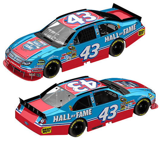 2010 A.J. Allmendinger #43 Richard Petty Tribute Diecast