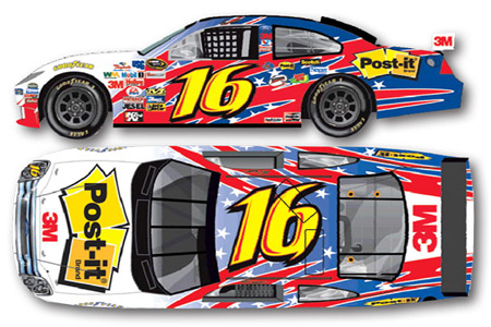 2010 Greg Biffle #16 3M Post-It 1/64 Diecast