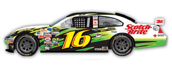 2010 Greg Biffle #16 Scotch-Brite 1/64 Diecast