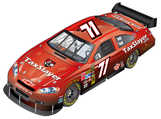 2010 Bobby Labonte #71 TaxSlayer Diecast