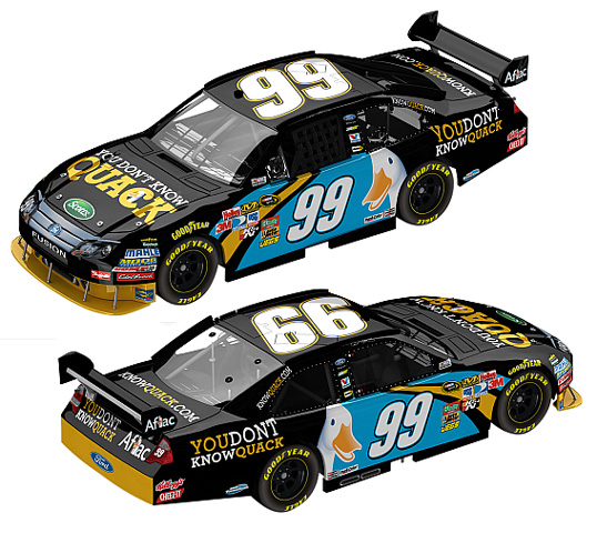 2010 Carl Edwards #99 Aflac - You Don't Know Quack Diecast