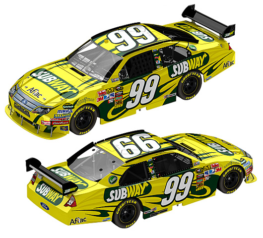 2010 Carl Edwards #99 Subway 1/64 Diecast