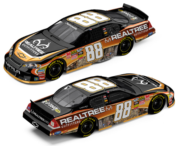 2010 Dale Earnhardt Jr #88 Realtree Outfitters Diecast