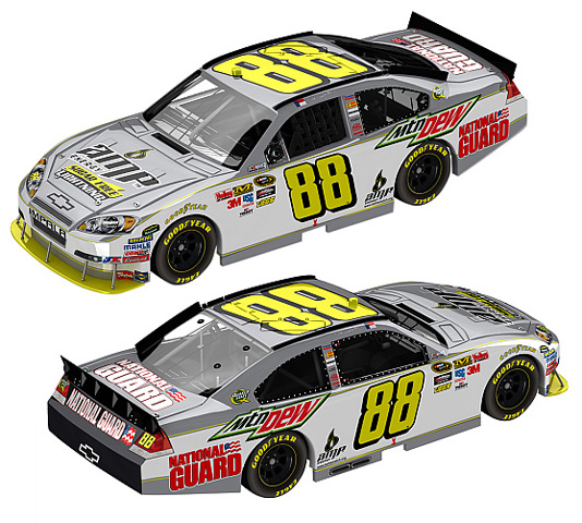 2010 Dale Earnhardt Jr #88 Amp Energy Sugar Free Lightning Diecast