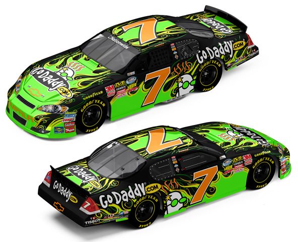 2010 Danica Patrick #7 GoDaddy.com / Homestead Diecast
