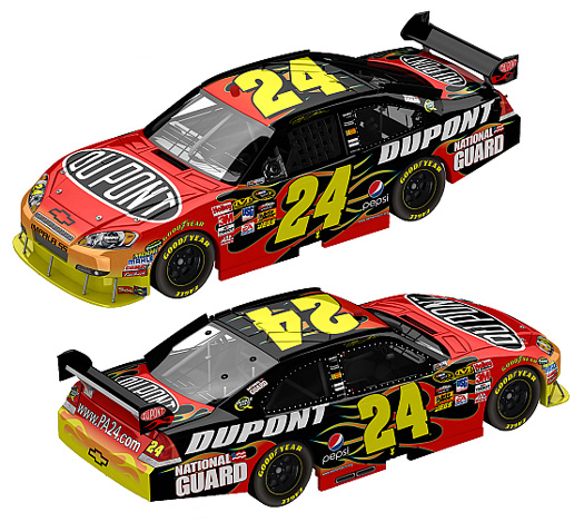 2010 Jeff Gordon #24 Dupont Diecast