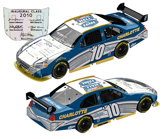 2010 Inaugural Class NASCAR Hall of Fame 1/64 Diecast
