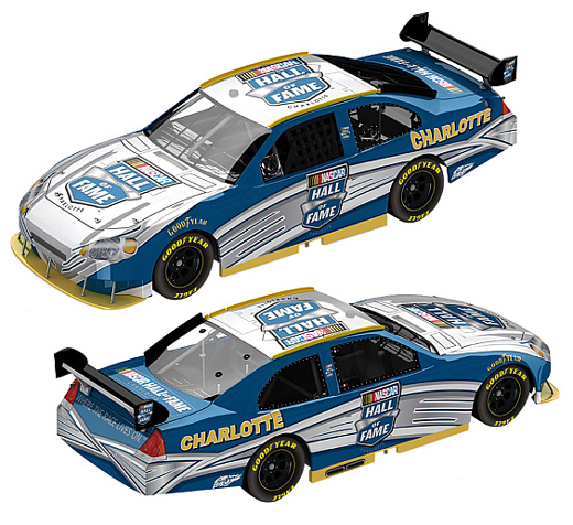 2010 Sam Bass NASCAR Hall of Fame 1/64 Diecast