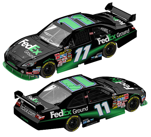 2010 Denny Hamlin #11 FedEx Ground Diecast