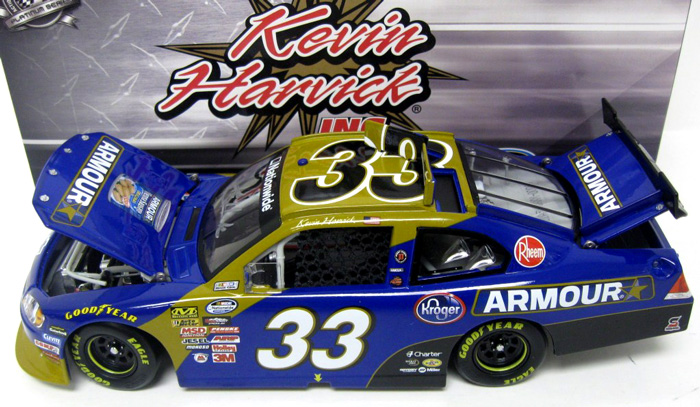 2010 Kevin Harvick #33 Armour Diecast - Autographed