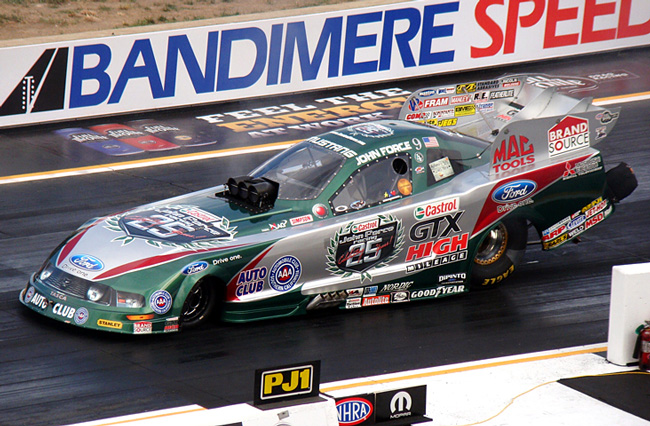 2010 John Force - Castrol 25th Anniversary NHRA 1/64 Diecast
