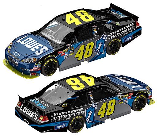 2010 Jimmie Johnson #48 Jimmie Johnson Foundation Diecast