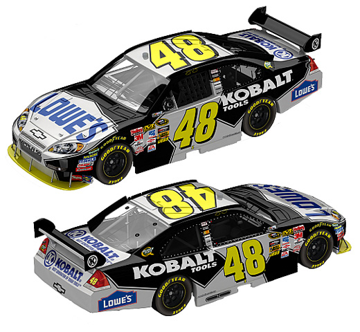 2010 Jimmie Johnson #48 Kobalt Tools 1/64 Diecast