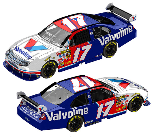 2010 Matt Kenseth #17 Valvoline Diecast