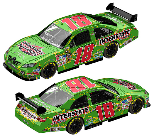 2010 Kyle Busch #18 Interstate Batteries Diecast