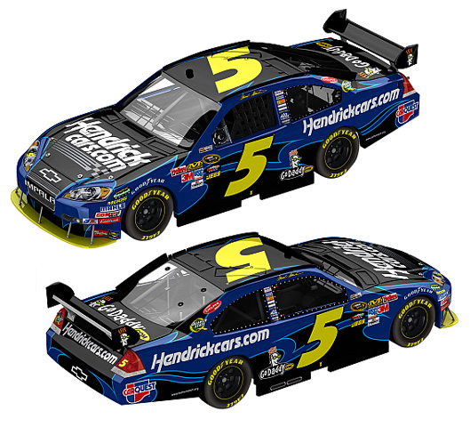 2010 Mark Martin #5 HendrickCars.com 1/64 Diecast
