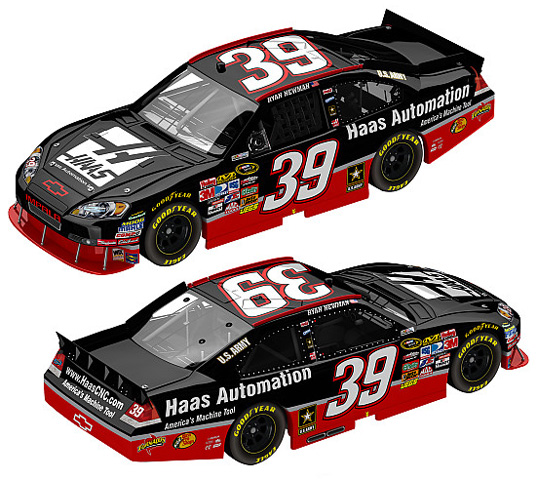 2010 Ryan Newman #39 Haas Automation Diecast