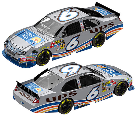 2010 David Ragan #6 United Way Diecast