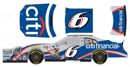 2010 Ricky Stenhouse #6 Citi Financial Diecast