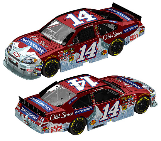 2010 Tony Stewart #14 Old Spice - Matterhorn Diecast