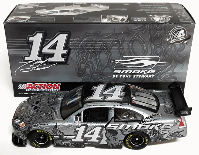 2010 Tony Stewart #14 SMOKE Fantasy NASCAR 1/24 Diecast