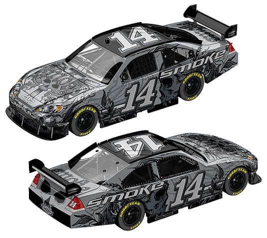 2010 Tony Stewart #14 SMOKE Fantasy 1/64 Diecast
