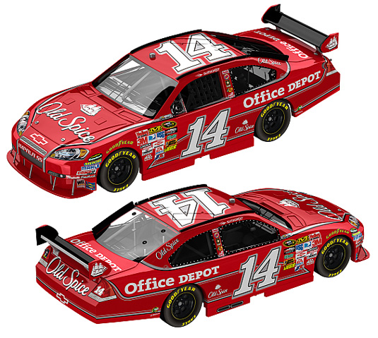 2010 Tony Stewart #14 Old Spice Diecast