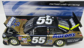 2010 Michael Waltrip #55 Aaron's 55th Anniversary Diecast