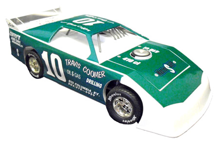 2011 William "Fats" Coffey #10 Hall of Fame Inductee - Dirt Late Model Diecast