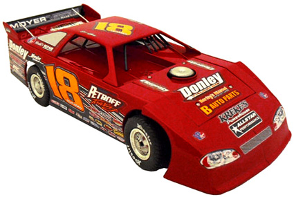 2011 Shannon Babb #18 Dirt Late Model Diecast