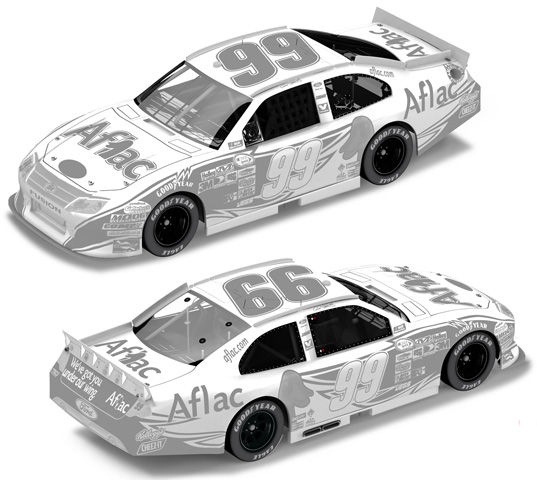 2011 Carl Edwards #99 Aflac / ICE Series Diecast
