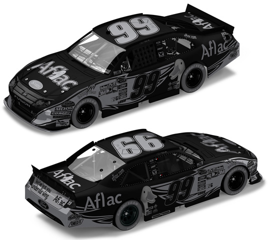 Carl edwards aflac ford 2011 diecast review #2