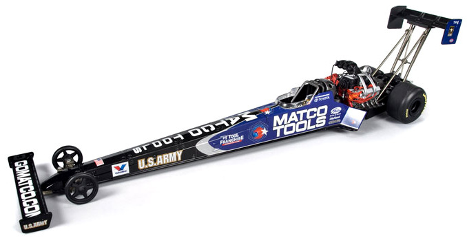 2011 Antron Brown - Matco Tools NHRA Top Fuel Diecast - Autographed